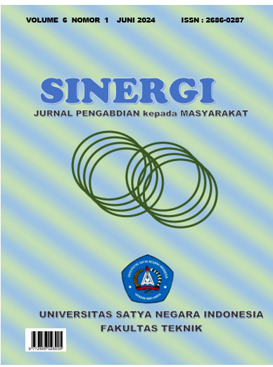 					View Vol. 6 No. 1 (2024): SINERGI
				